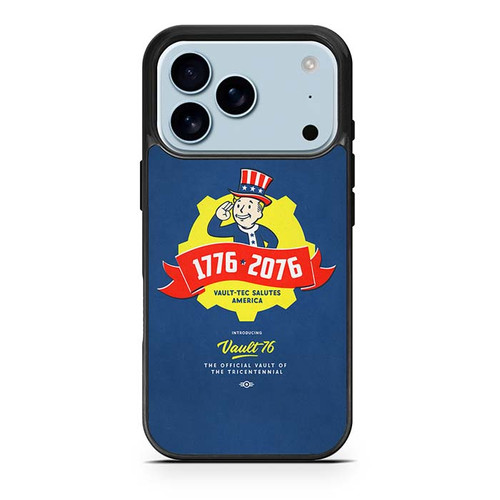 Fault Vault 76 Poster iPhone 17 Pro Case