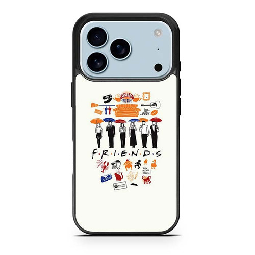 Friends Iconic Things iPhone 17 Pro Case