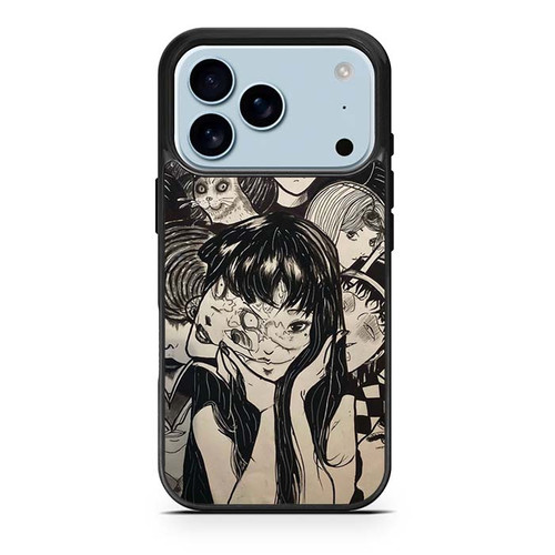 Junji Itou manga picture iPhone 17 Pro Case