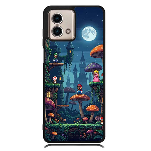 Mario Mushroom Night Castle Motorola Moto G Stylus 5G 2023 Case