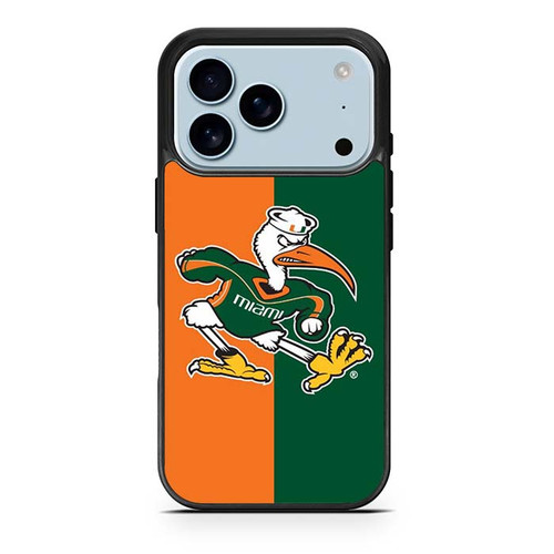 Miami Hurricanes 06 iPhone 17 Pro Case