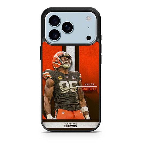 Myles Garrett Cleveland Browns 01 iPhone 17 Pro Case