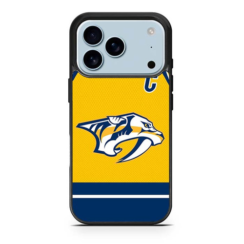 Nashville Predators Jersey iPhone 17 Pro Case