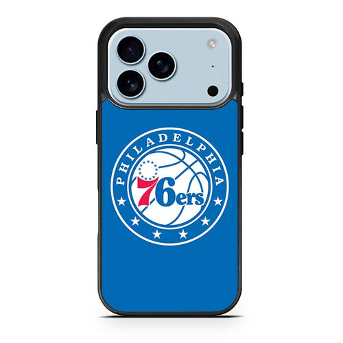 Philadelphia 76ers in Blue iPhone 17 Pro Case