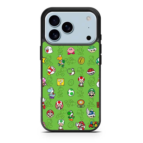 Retro Mario Vibes iPhone 17 Pro Case