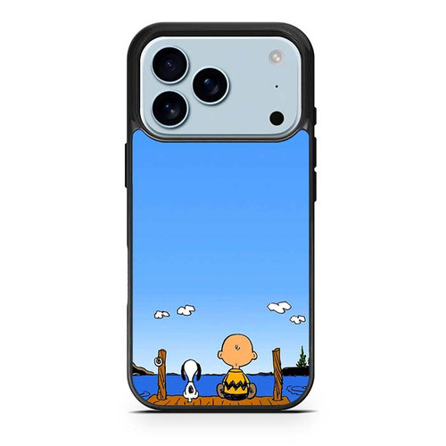 Snoopy and Charlie Brown iPhone 17 Pro Case