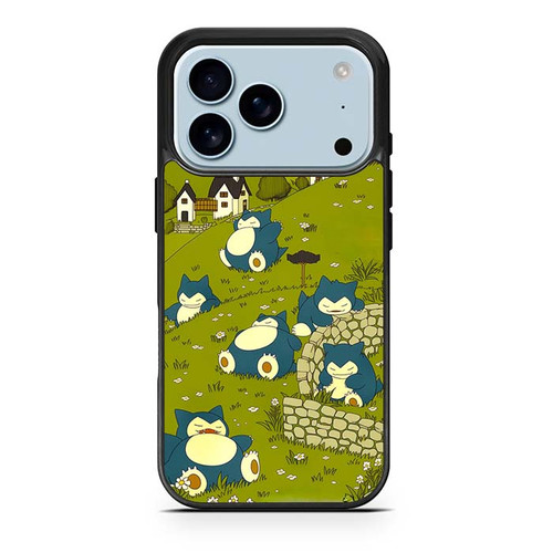 Snorlax Daydream iPhone 17 Pro Case