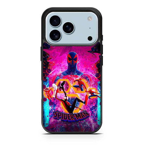 Spider Man Across the Spider Verse Glitch iPhone 17 Pro Case