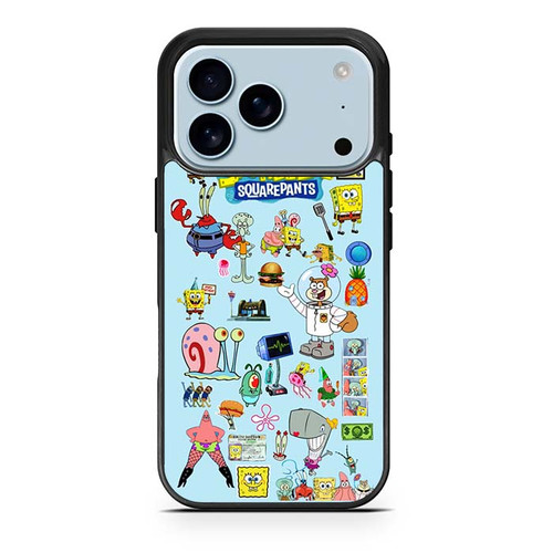 SpongeBob Pineapple Party Vibes iPhone 17 Pro Case