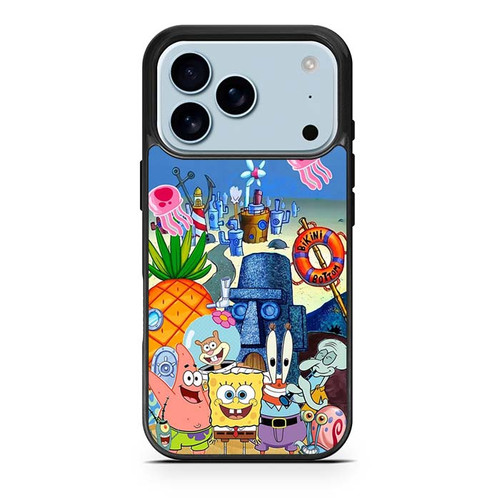 SpongeBob SquarePants Bikini Bottom iPhone 17 Pro Case