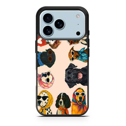 Stylist Dogs iPhone 17 Pro Case