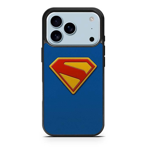 Superman Logo Blue iPhone 17 Pro Case