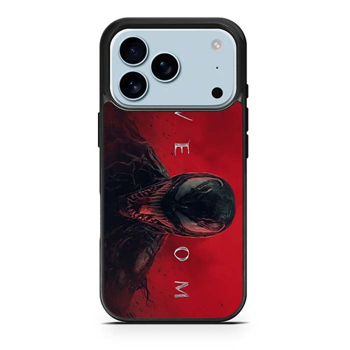 Venom In Red iPhone 17 Pro Case