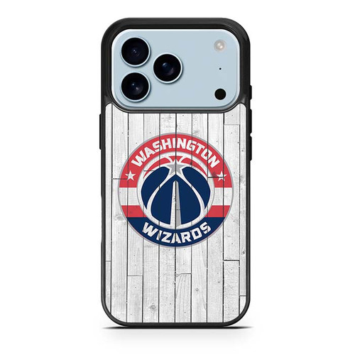 Washington Wizards Wooden Pattern iPhone 17 Pro Case