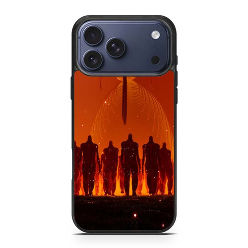 Attack on Titan Rumbling Titan iPhone 17 Pro Max Case