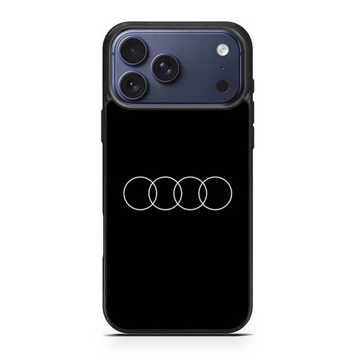 Audi Car Emblem iPhone 17 Pro Max Case