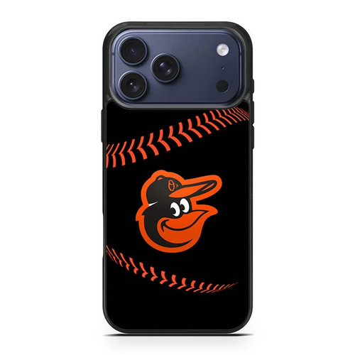 Baltimore Orioles Team Logo iPhone 17 Pro Max Case