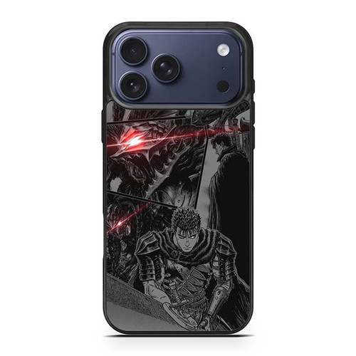Berserk Blood and Iron The Black Swordsman iPhone 17 Pro Max Case
