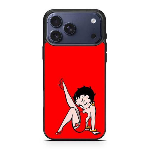 Betty Boop Red iPhone 17 Pro Max Case