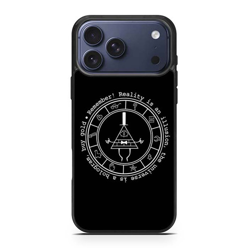 Bill Cipher Gravity Falls iPhone 17 Pro Max Case