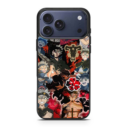 Black Clover Asta Collages iPhone 17 Pro Max Case
