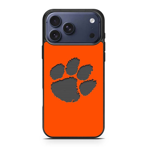 Clemson Tigers Claw 02 iPhone 17 Pro Max Case