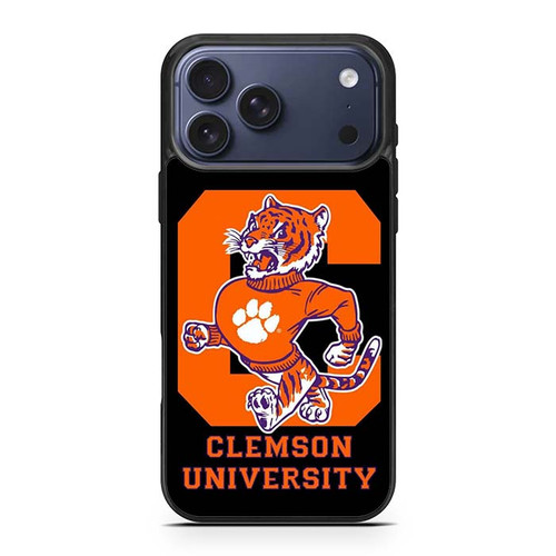 Clemson Tigers University iPhone 17 Pro Max Case