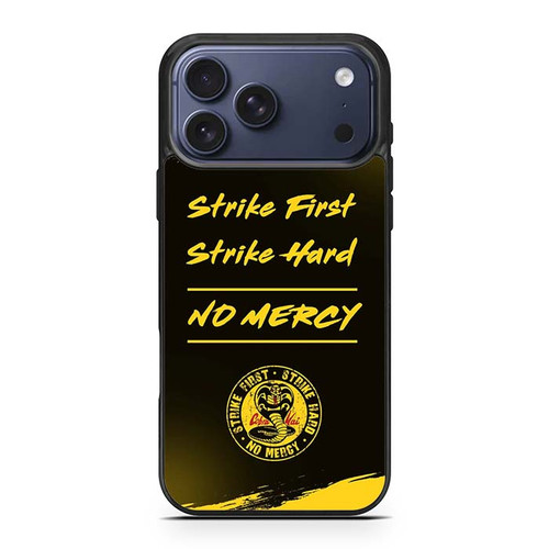 Cobra Kai Quotes iPhone 17 Pro Max Case