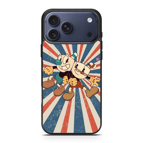 Cuphead and Mugman iPhone 17 Pro Max Case