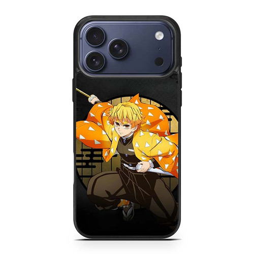 Demon Slayer Zenitsu Agatsuma Unleashed iPhone 17 Pro Max Case
