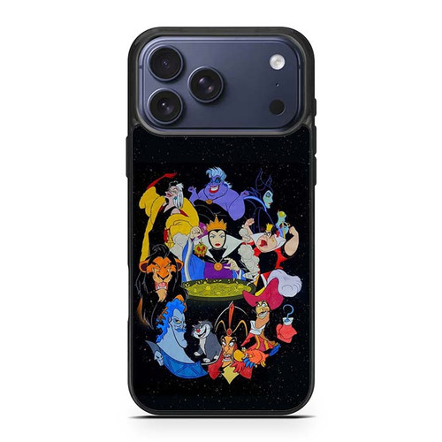 Disney All Villains In Space iPhone 17 Pro Max Case