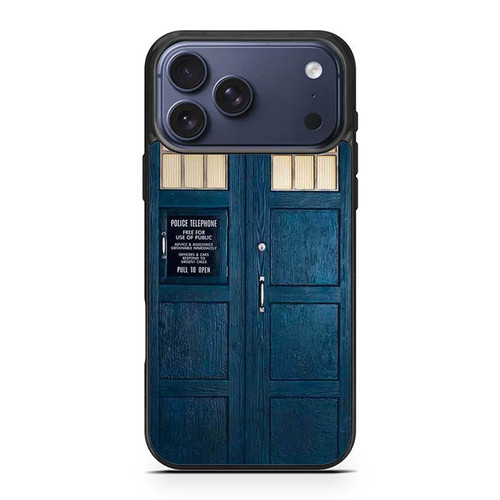 Doctor Who Tardis Police Box iPhone 17 Pro Max Case