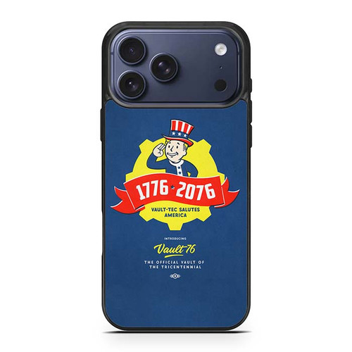 Fault Vault 76 Poster iPhone 17 Pro Max Case