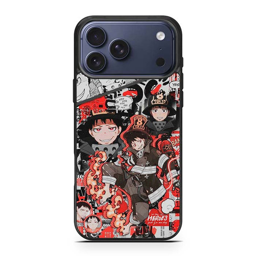 Fire Force Collage Shinra Kusakabe iPhone 17 Pro Max Case