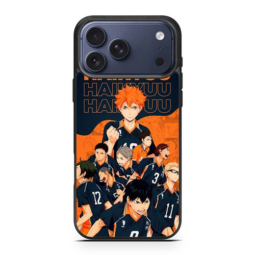 Haikyuu Anime iPhone 17 Pro Max Case