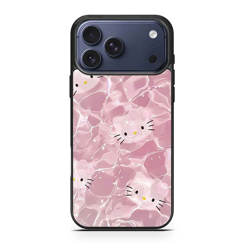 Hello Kitty Pink Marble iPhone 17 Pro Max Case