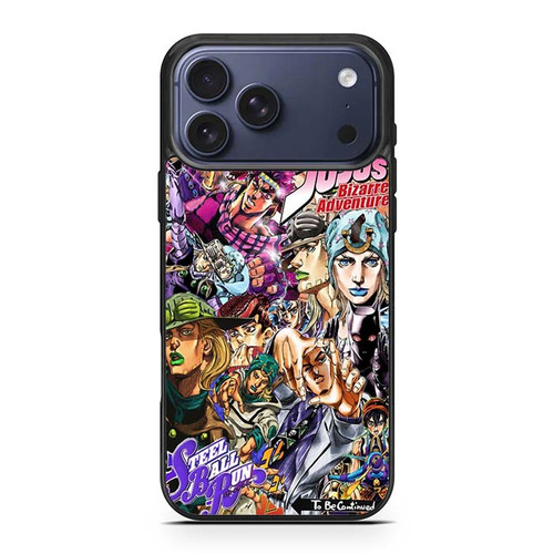 JoJos Bizarre Adventure Collages iPhone 17 Pro Max Case