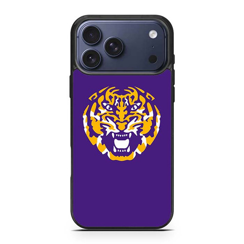 LSU Tiger Face iPhone 17 Pro Max Case