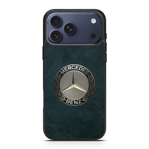 Mercedes Benz Metallic Logo iPhone 17 Pro Max Case
