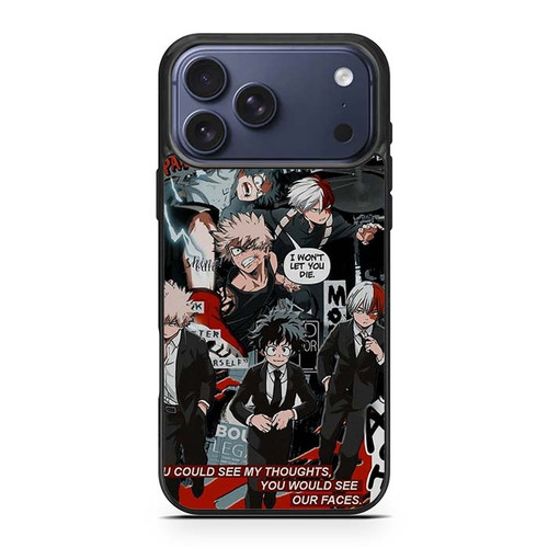 My Hero Academia Todobakudeku  Aesthetic iPhone 17 Pro Max Case