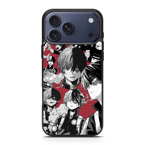My Hero Academia Todoroki Collages iPhone 17 Pro Max Case