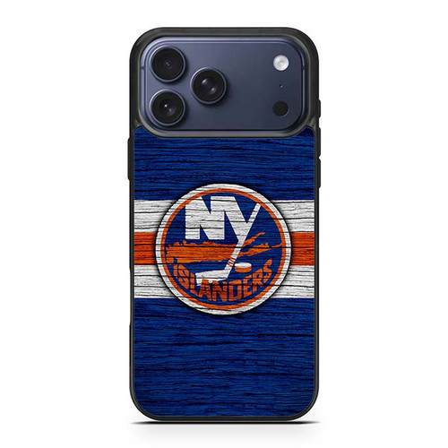 New York Islanders Wooden Pattern iPhone 17 Pro Max Case
