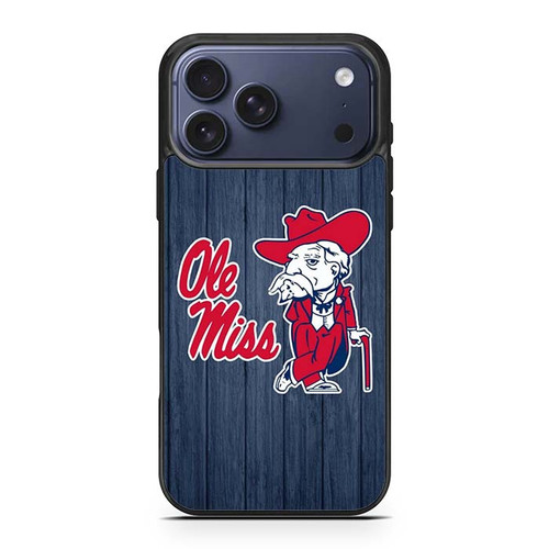 Ole Miss Rebels 02 iPhone 17 Pro Max Case