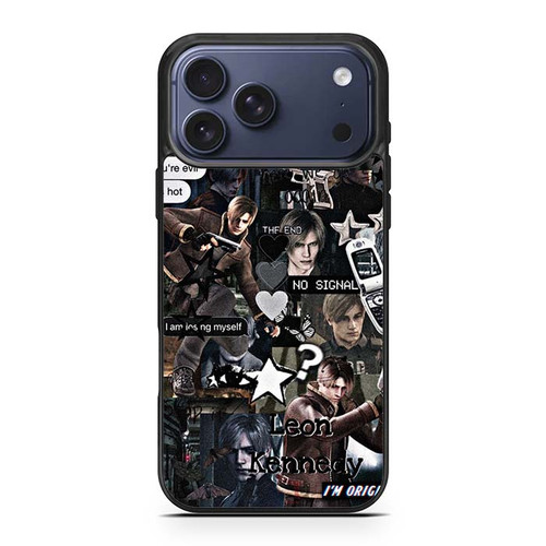 Resident Evil Leon Kennedy Aesthetic iPhone 17 Pro Max Case