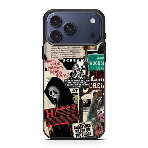 Scream Aesthetic iPhone 17 Pro Max Case