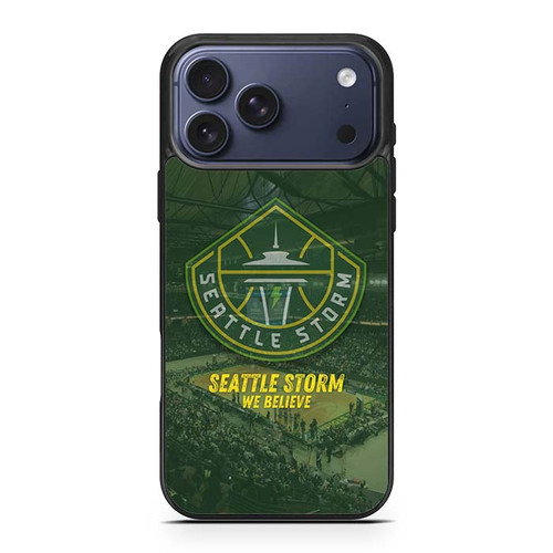 Seattle Storm We Believe iPhone 17 Pro Max Case