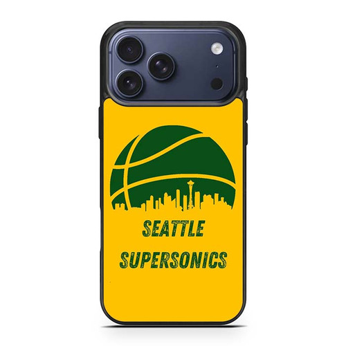 Seattle Supersonics 01 iPhone 17 Pro Max Case