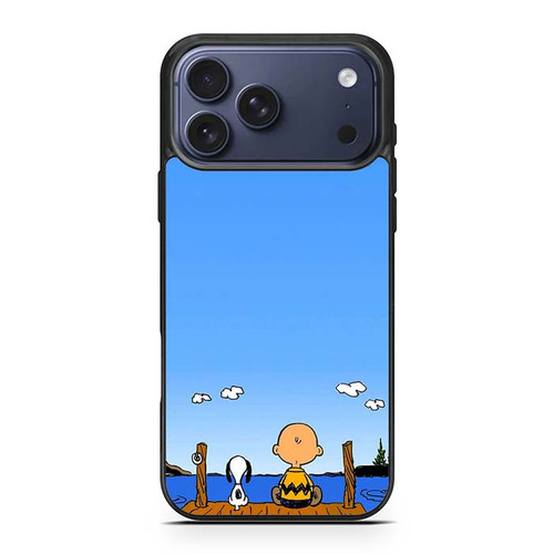 Snoopy and Charlie Brown iPhone 17 Pro Max Case