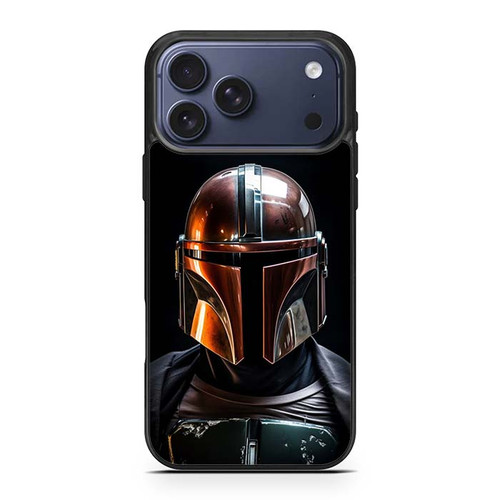 Star Wars Mandalorian Amber Beskar iPhone 17 Pro Max Case