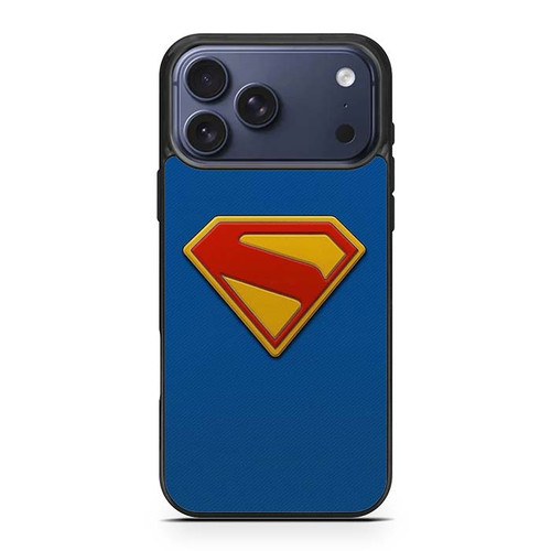 Superman Logo Blue iPhone 17 Pro Max Case